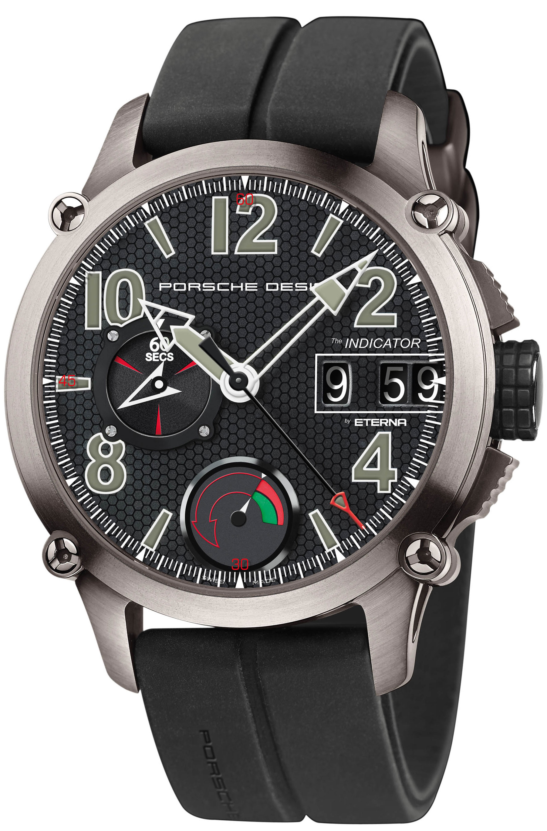 Review buy Porsche Design Indicator Men's Watch 6910.10.40.1149